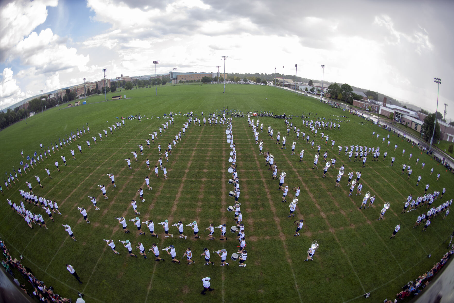 Blue Band lions formation